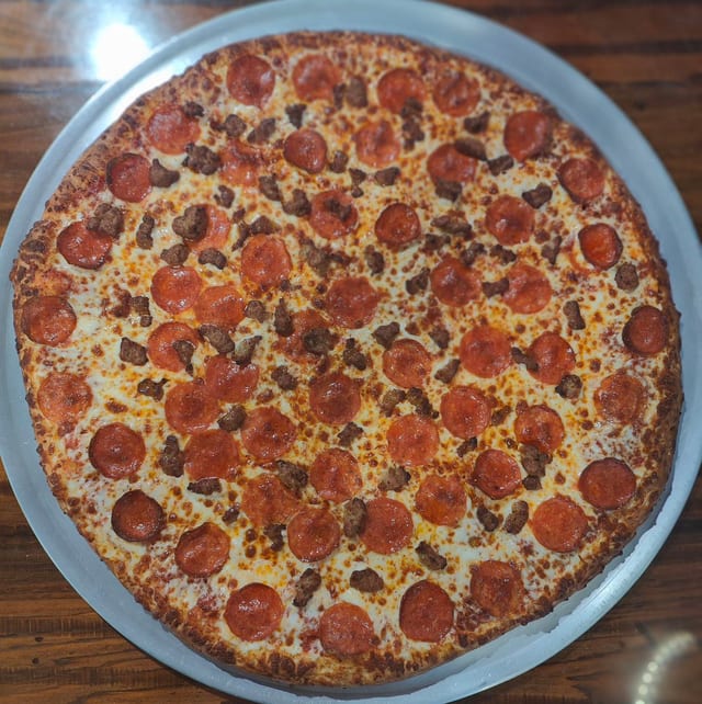 X-Large 2 Topping Pizza Only.