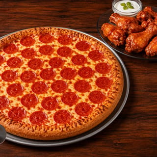 Pizza & Chicken Wings