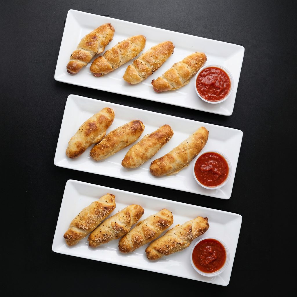 3 Orders Pepperoni Rolls.
